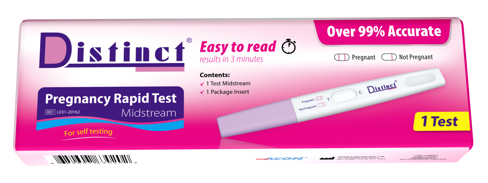 Distinct Pregnancy Test